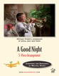 A Good Night piano sheet music cover